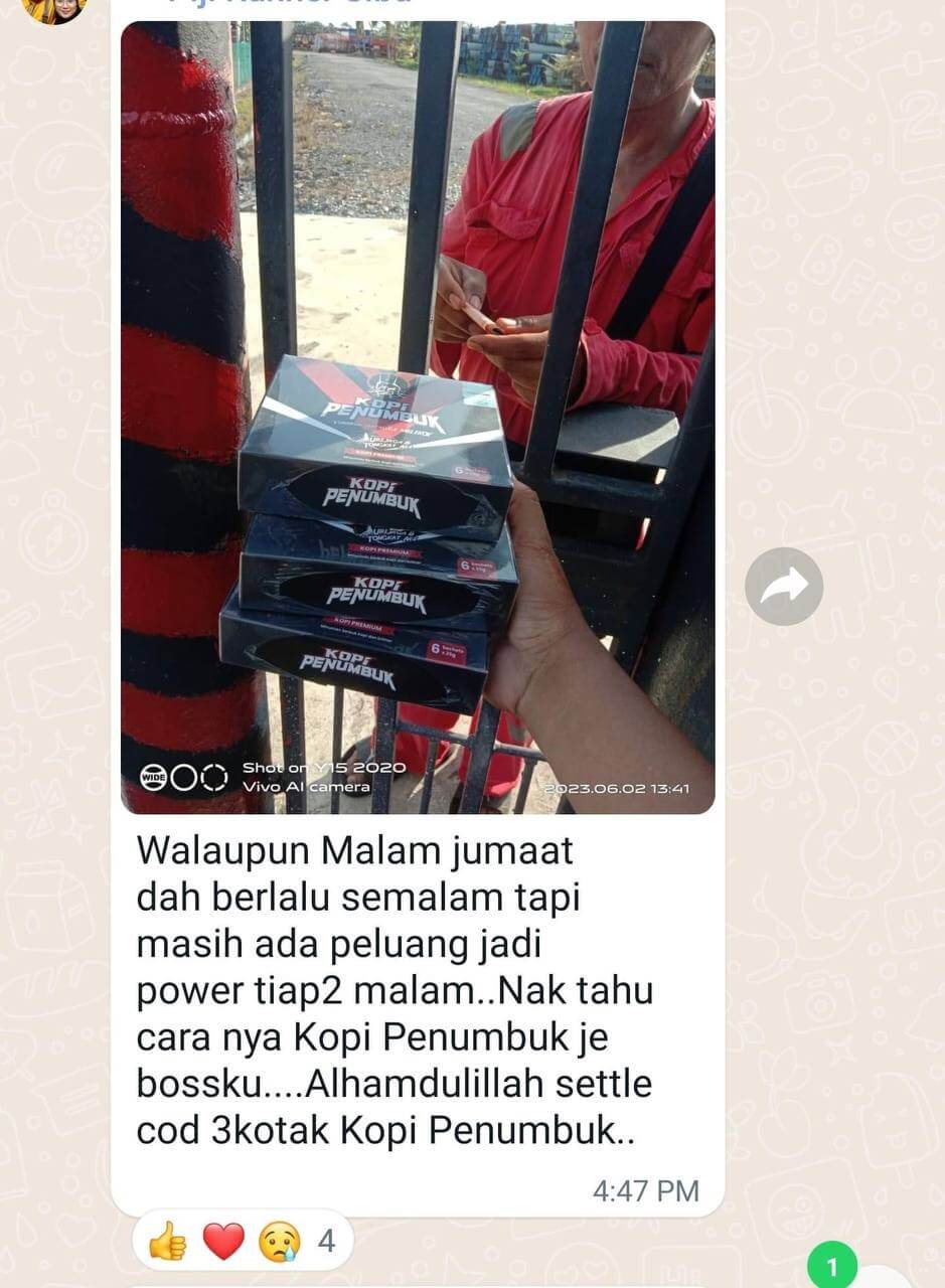 KOPI PENUMBUK 21 TESTIMONI KOPI PENUMBUK